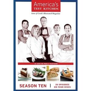 Americas Test Kitchen Season 10 DVD Set 4 Discs 26 Episodes Cooks PBS